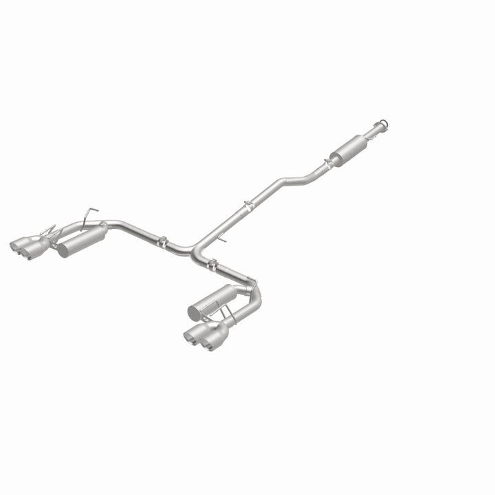 MagnaFlow 18-19 Toyota Camry GSE 3.5L Street Series Cat-Back Exhaust w/Polished Tips - Bull Strap