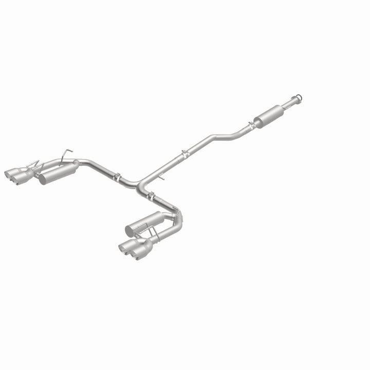 MagnaFlow 18-19 Toyota Camry GSE 3.5L Street Series Cat-Back Exhaust w/Polished Tips - Bull Strap