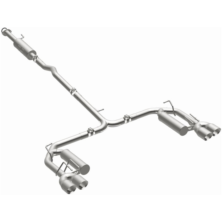 MagnaFlow 18-19 Toyota Camry GSE 3.5L Street Series Cat-Back Exhaust w/Polished Tips - Bull Strap