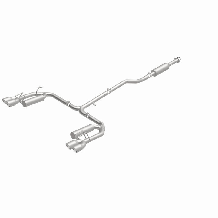 MagnaFlow 18-19 Toyota Camry GSE 3.5L Street Series Cat-Back Exhaust w/Polished Tips - Bull Strap