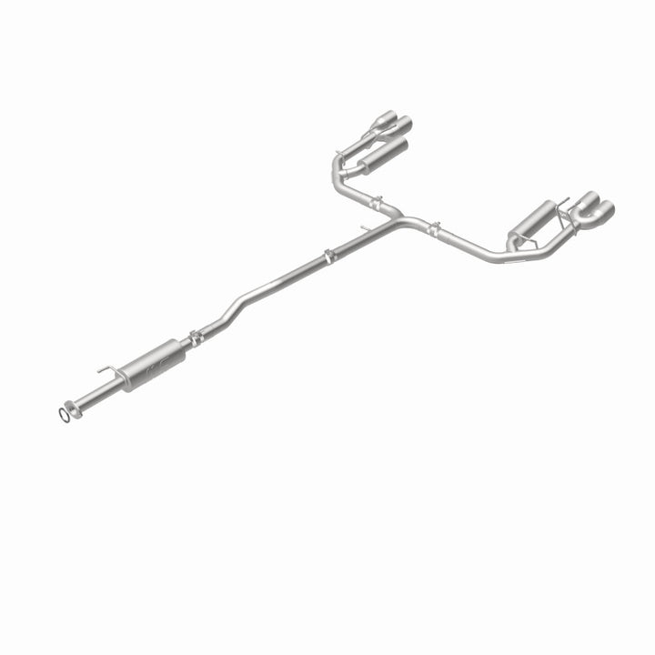 MagnaFlow 18-19 Toyota Camry GSE 3.5L Street Series Cat-Back Exhaust w/Polished Tips - Bull Strap
