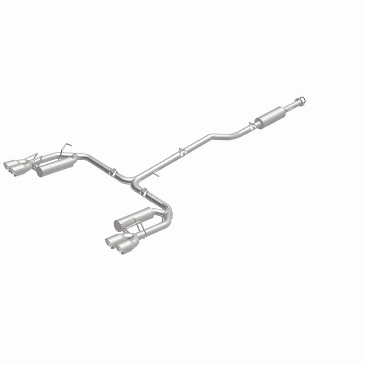 MagnaFlow 18-19 Toyota Camry GSE 3.5L Street Series Cat-Back Exhaust w/Polished Tips - Bull Strap