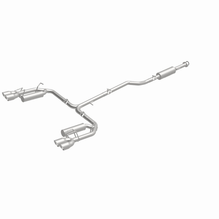 MagnaFlow 18-19 Toyota Camry GSE 3.5L Street Series Cat-Back Exhaust w/Polished Tips - Bull Strap
