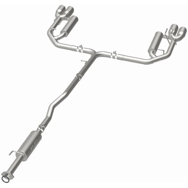 MagnaFlow 18-19 Toyota Camry GSE 3.5L Street Series Cat-Back Exhaust w/Polished Tips - Bull Strap