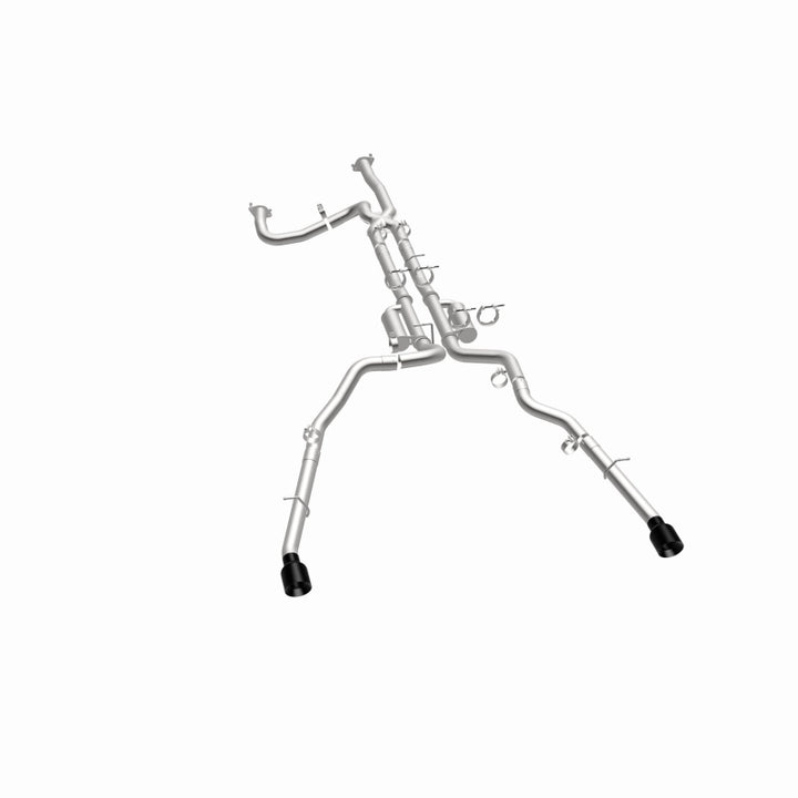 MagnaFlow 21-24 RAM 1500 TRX SPEQ Series Cat-Back Performance Exhaust System w/ Black Chrome Tips - Bull Strap