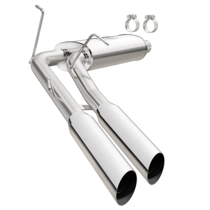 MagnaFlow 99-04 Ford F-150 V8 5.4L Supercharged Lightning SS Cat-Back Exhaust - Bull Strap