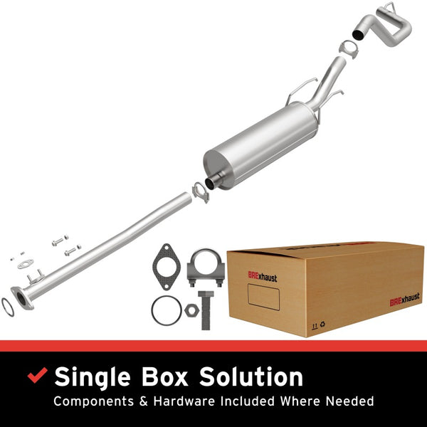 MagnaFlow BRE Exhaust Kit 01-04 Toyota Tacoma 2.7L - Bull Strap