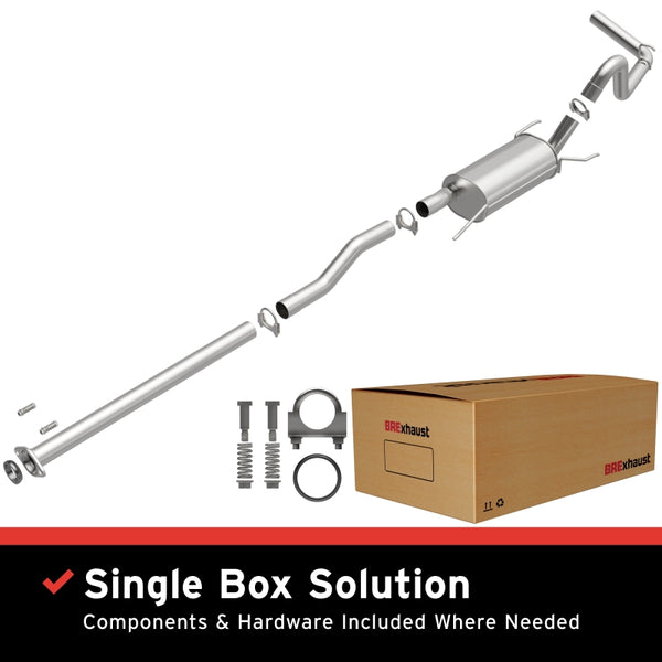 MagnaFlow BRE Exhaust Kit 05-12 Toyota Tacoma 4.0L - Bull Strap