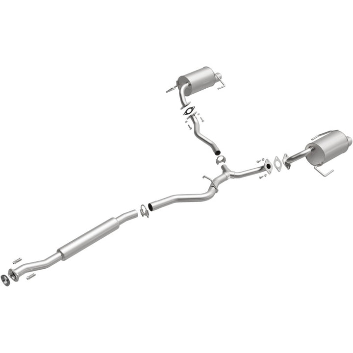 MagnaFlow BRE Exhaust Kit 06-09 Subaru Legacy 2.5L - Bull Strap