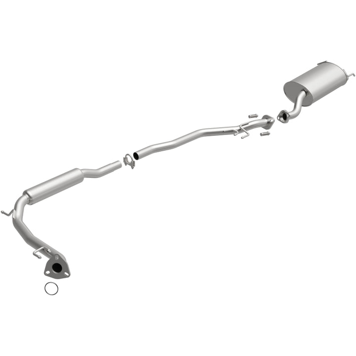 MagnaFlow BRE Exhaust Kit 07-08 Honda Fit 1.5L - Bull Strap