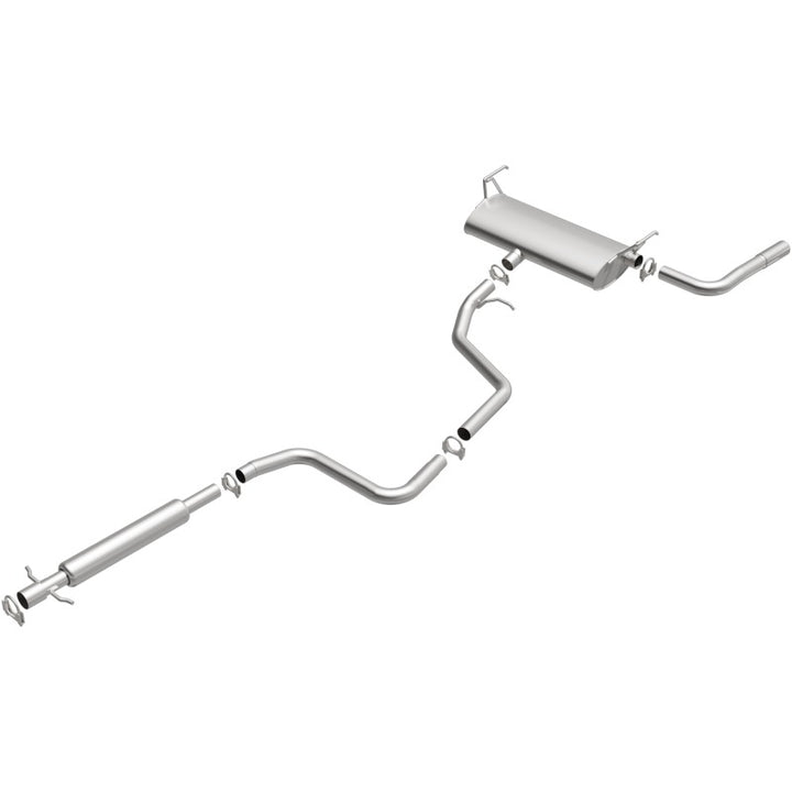 MagnaFlow BRE Exhaust Kit 08-12 Aura G6 Malibu 2.4L - Bull Strap