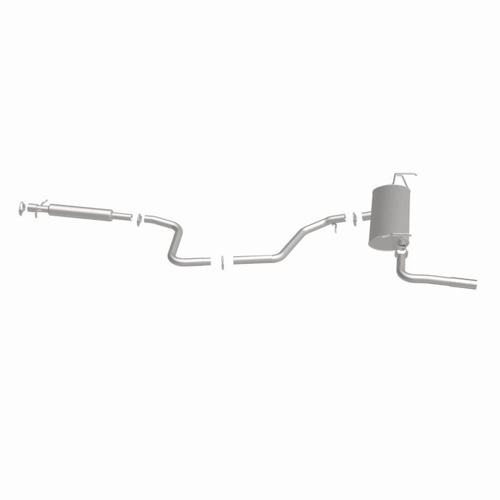 MagnaFlow BRE Exhaust Kit 08-12 Aura G6 Malibu 2.4L - Bull Strap