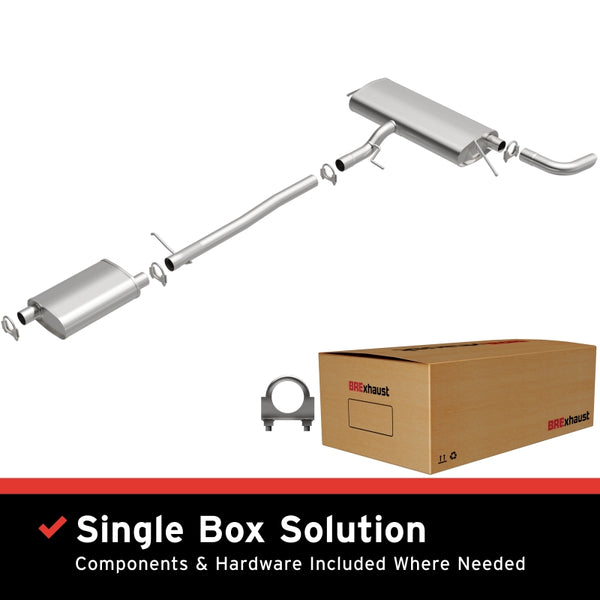 MagnaFlow BRE Exhaust Kit 10-17 Equinox Terrain 2.4L - Bull Strap