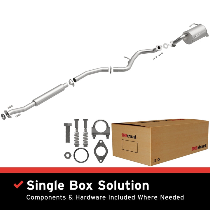 MagnaFlow BRE Exhaust Kit 10-17 Subaru Outback 2.5L - Bull Strap