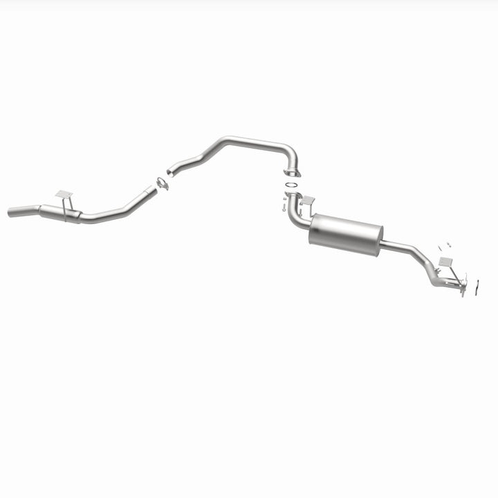 MagnaFlow BRE Exhaust Kit 95-97 LX450 Land Cruiser 4.5L - Bull Strap