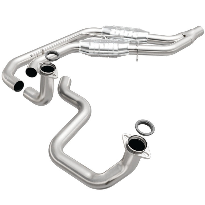 MagnaFlow Conv DF GM 89 92 (2.5in Tubing) - Bull Strap