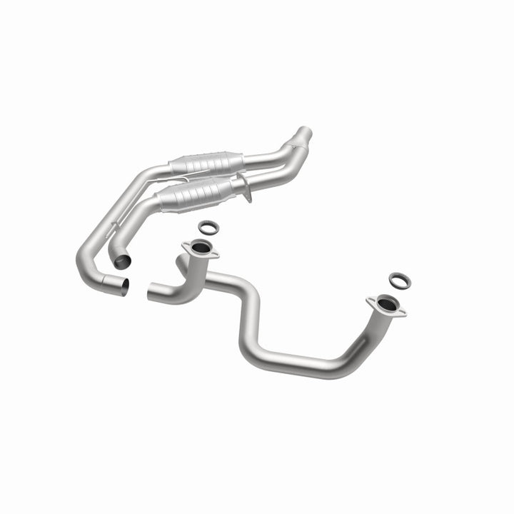 MagnaFlow Conv DF GM 89 92 (2.5in Tubing) - Bull Strap