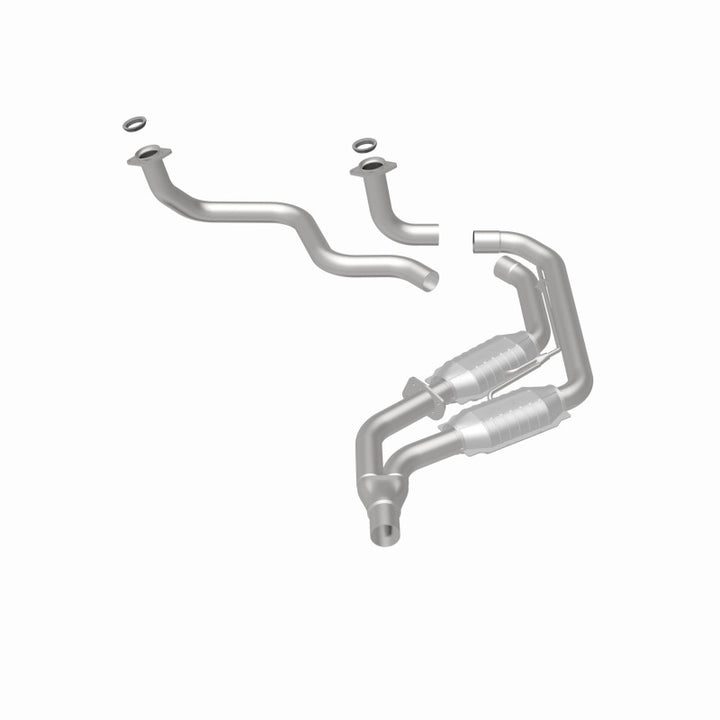 MagnaFlow Conv DF GM 89 92 (2.5in Tubing) - Bull Strap