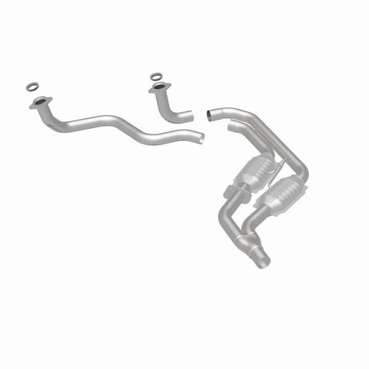 MagnaFlow Conv DF GM 89 92 (2.5in Tubing) - Bull Strap
