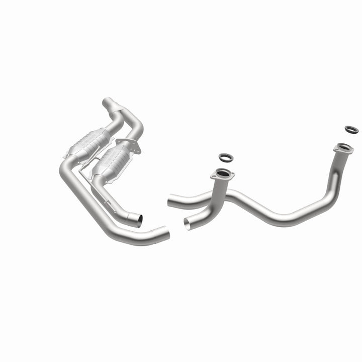 MagnaFlow Conv DF GM 89 92 (2.5in Tubing) - Bull Strap