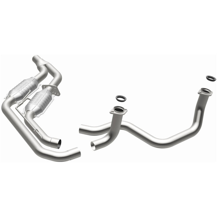 MagnaFlow Conv DF GM 89 92 (2.5in Tubing) - Bull Strap