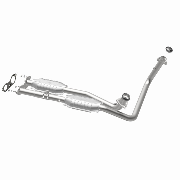 MagnaFlow Conv DF GM Truck/Suv Dual Outlet 96 - Bull Strap