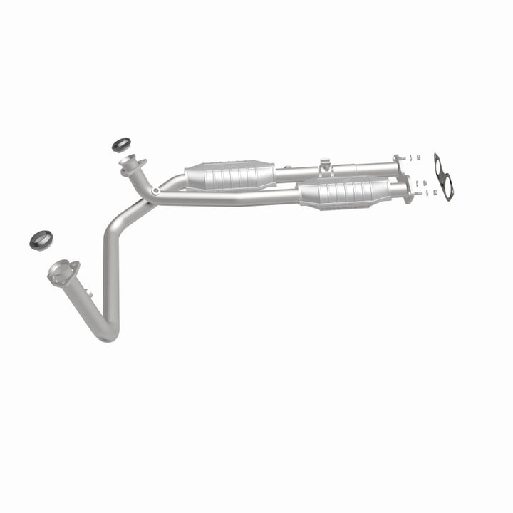 MagnaFlow Conv DF GM Truck/Suv Dual Outlet 96 - Bull Strap