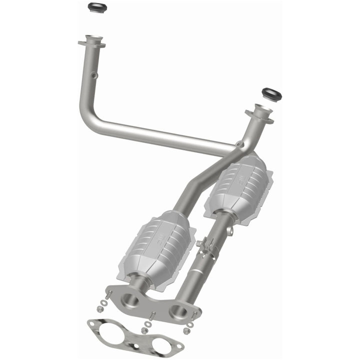 MagnaFlow Conv DF GM Truck/Suv Dual Outlet 96 - Bull Strap