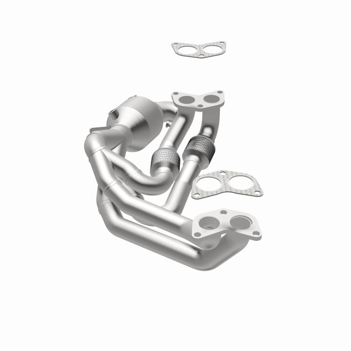 MagnaFlow Conv Direct Fit OEM 16-17 Subaru Impreza/Forester Underbody - Bull Strap