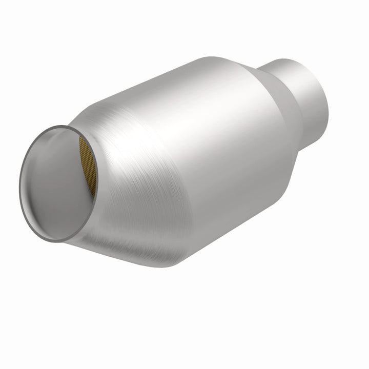 MagnaFlow Conv Univ 2.25inch C/A Met. - Bull Strap