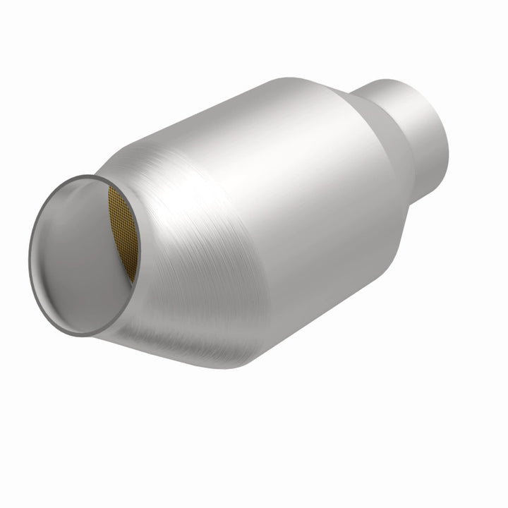 MagnaFlow Conv Univ 2.25inch C/A Met. - Bull Strap