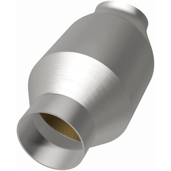 MagnaFlow Conv Univ 2.25inch C/A Met. - Bull Strap