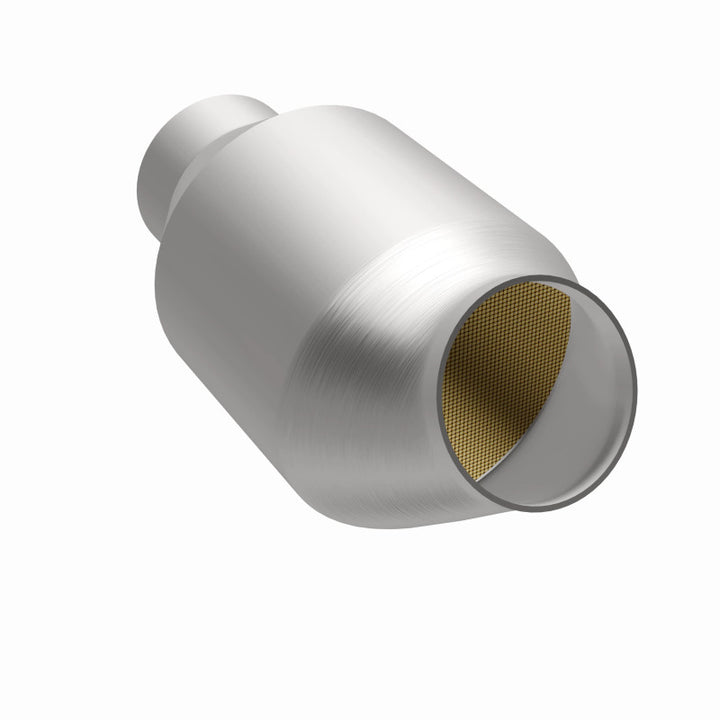 MagnaFlow Conv Univ 2.25inch C/A Met. - Bull Strap