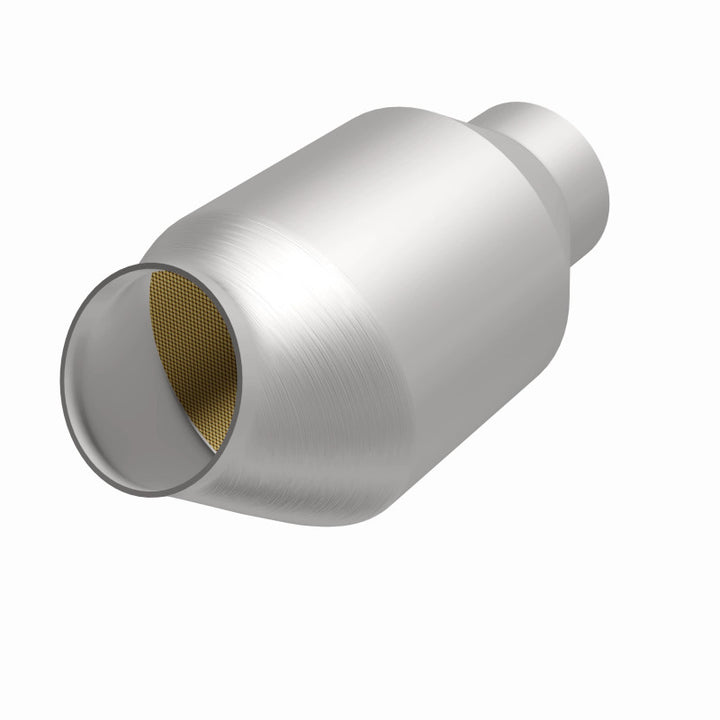 MagnaFlow Conv Univ 2.25inch C/A Met. - Bull Strap