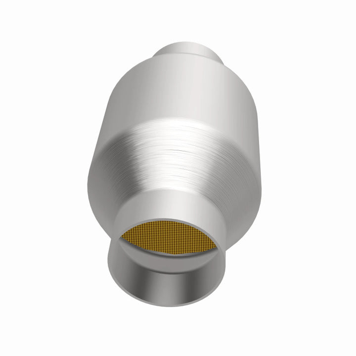 MagnaFlow Conv Univ 2.25inch C/C Met. - Bull Strap