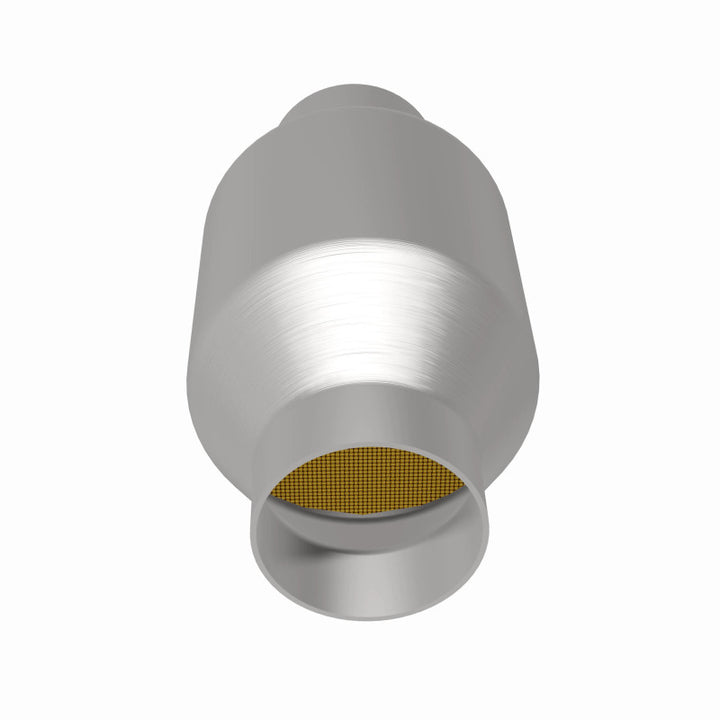 MagnaFlow Conv Univ 2.25inch C/C Met. - Bull Strap