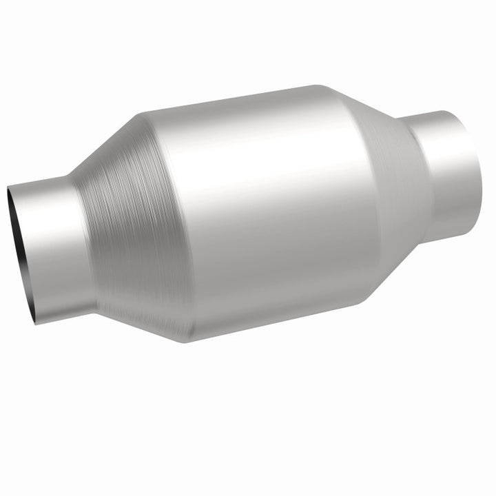 MagnaFlow Conv Univ 2.50inch C/C Met. - Bull Strap