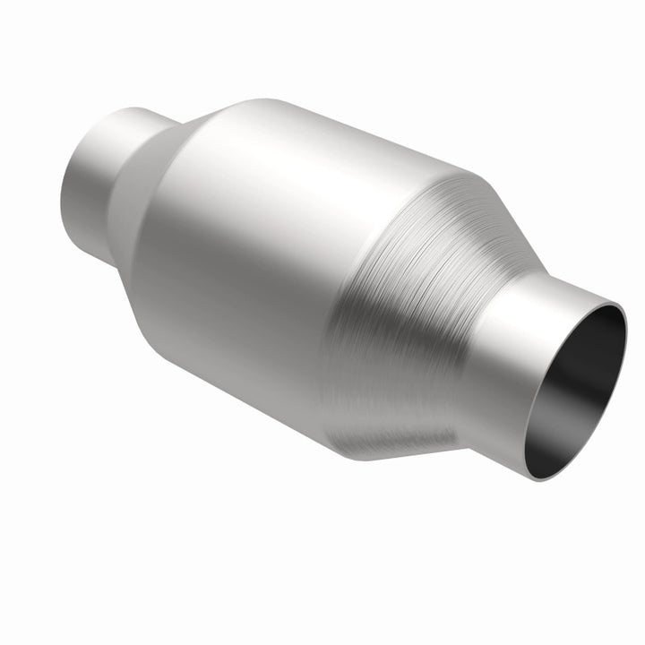 MagnaFlow Conv Univ 2.50inch C/C Met. - Bull Strap