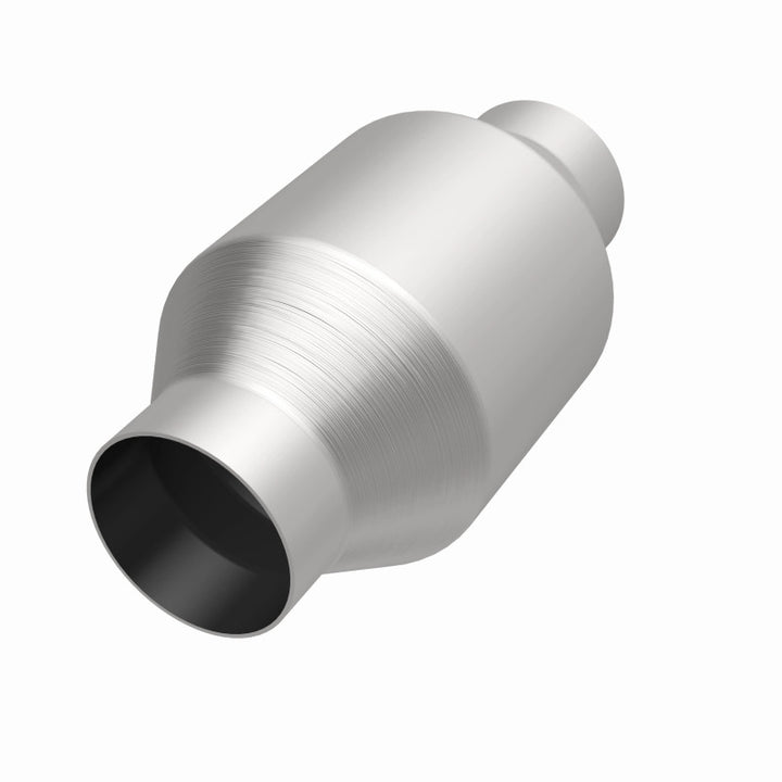 MagnaFlow Conv Univ 2.50inch C/C Met. - Bull Strap