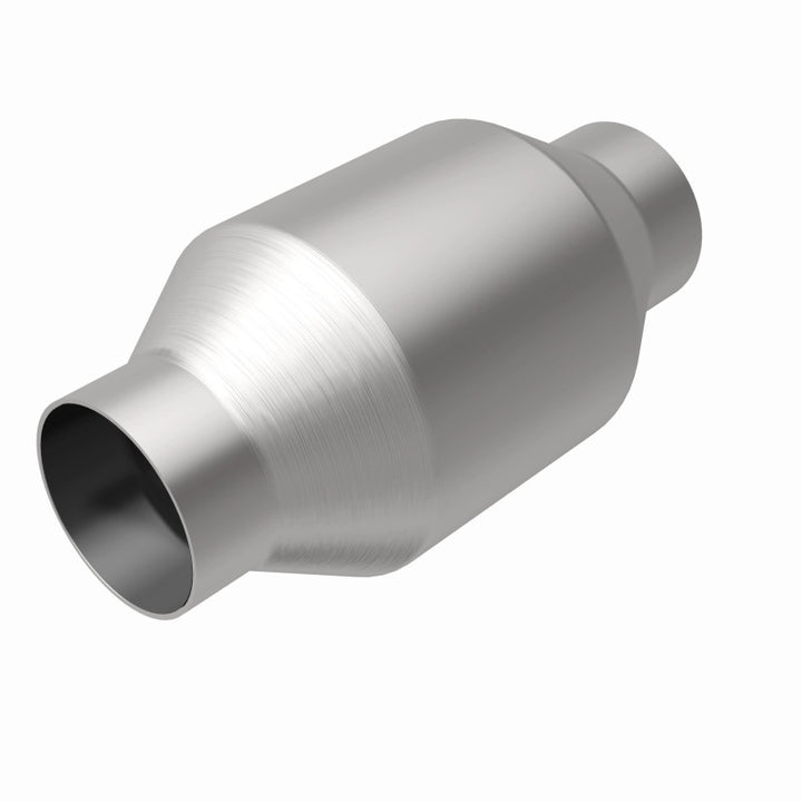 MagnaFlow Conv Univ 2.50inch C/C Met. - Bull Strap