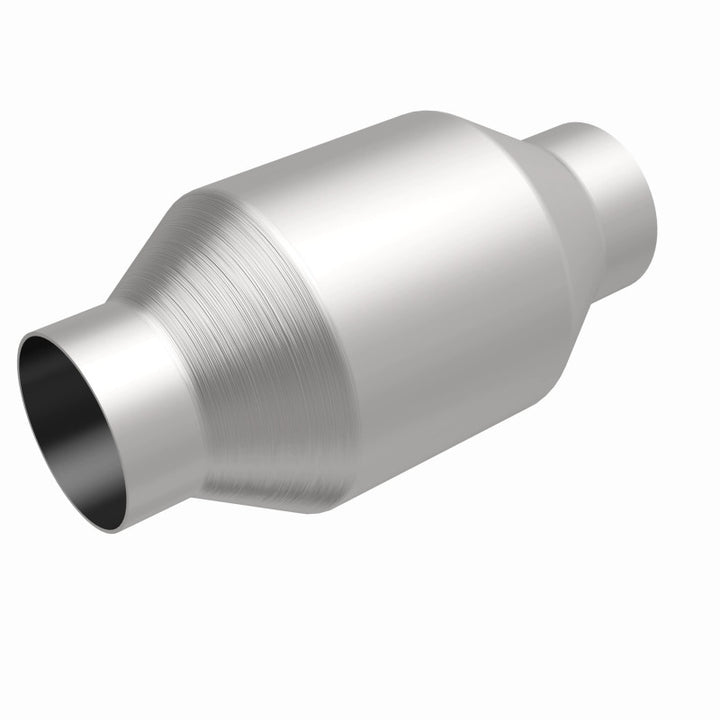 MagnaFlow Conv Univ 2.50inch C/C Met. - Bull Strap