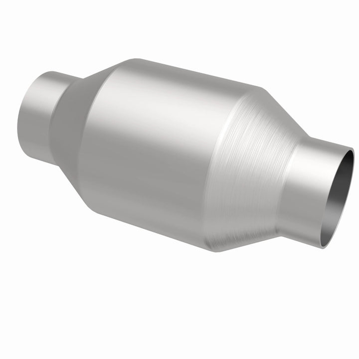 MagnaFlow Conv Univ 2.50inch C/C Met. - Bull Strap