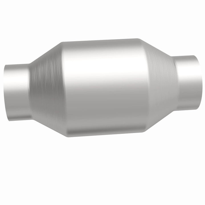 MagnaFlow Conv Univ 2.50inch C/C Met. - Bull Strap