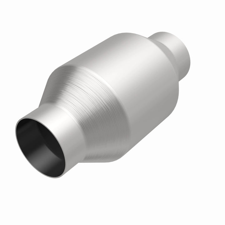 MagnaFlow Conv Univ 2.50inch C/C Met. - Bull Strap