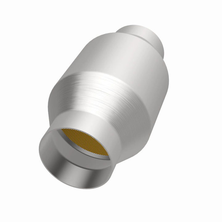 MagnaFlow Conv Univ 2.5in Inlet/Outlet Center/Center Round - Bull Strap