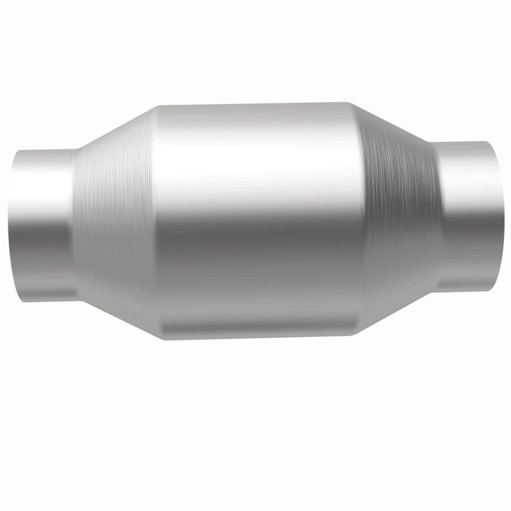 MagnaFlow Conv Univ 2.5in Inlet/Outlet Center/Center Round - Bull Strap