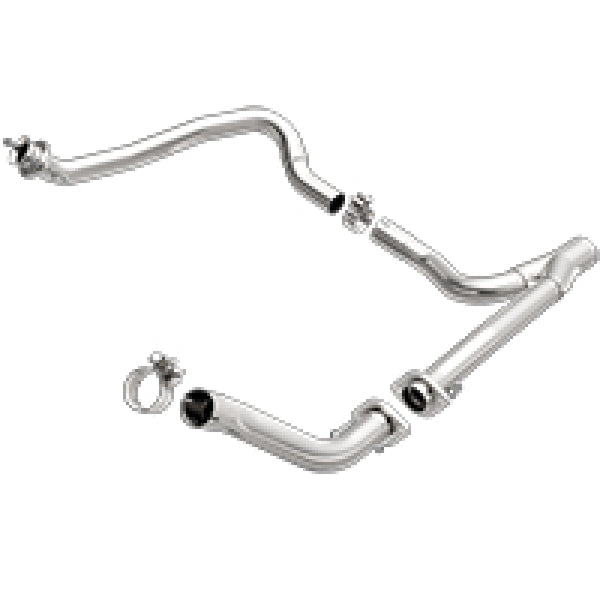 MagnaFlow Loop Delete Y Pipe 12-15 Wrangler 3.6L V6 2in/2.5in - Bull Strap