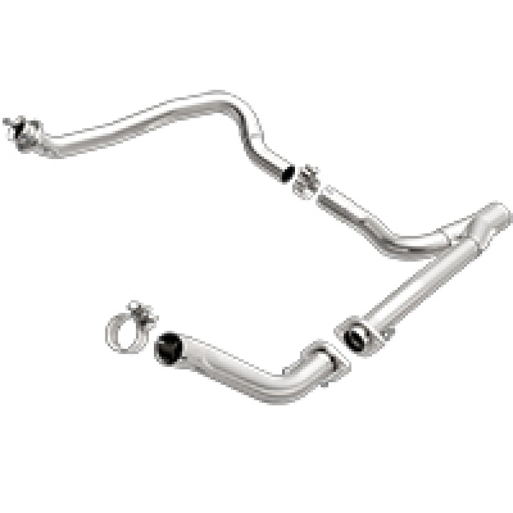 MagnaFlow Loop Delete Y Pipe 12-15 Wrangler 3.6L V6 2in/2.5in - Bull Strap
