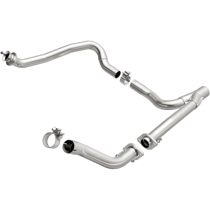 MagnaFlow Loop Delete Y Pipe 12-15 Wrangler 3.6L V6 2in/2.5in - Bull Strap