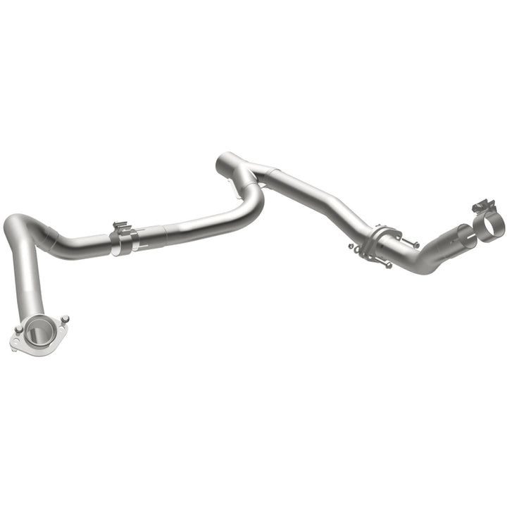 MagnaFlow Loop Delete Y Pipe 12-15 Wrangler 3.6L V6 2in/2.5in - Bull Strap